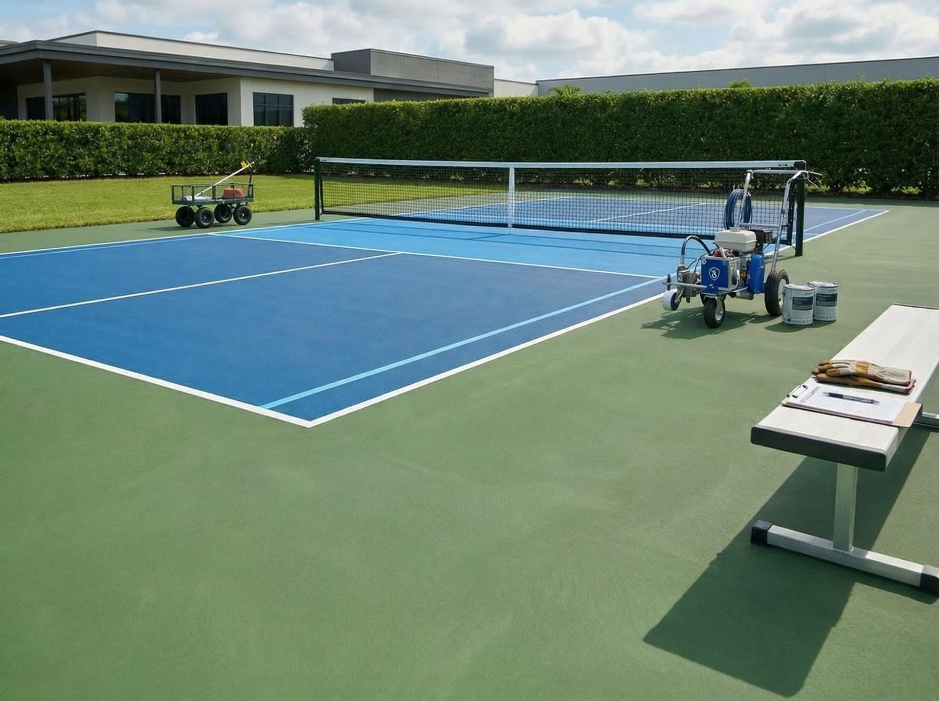 Sports Court Resurfacing