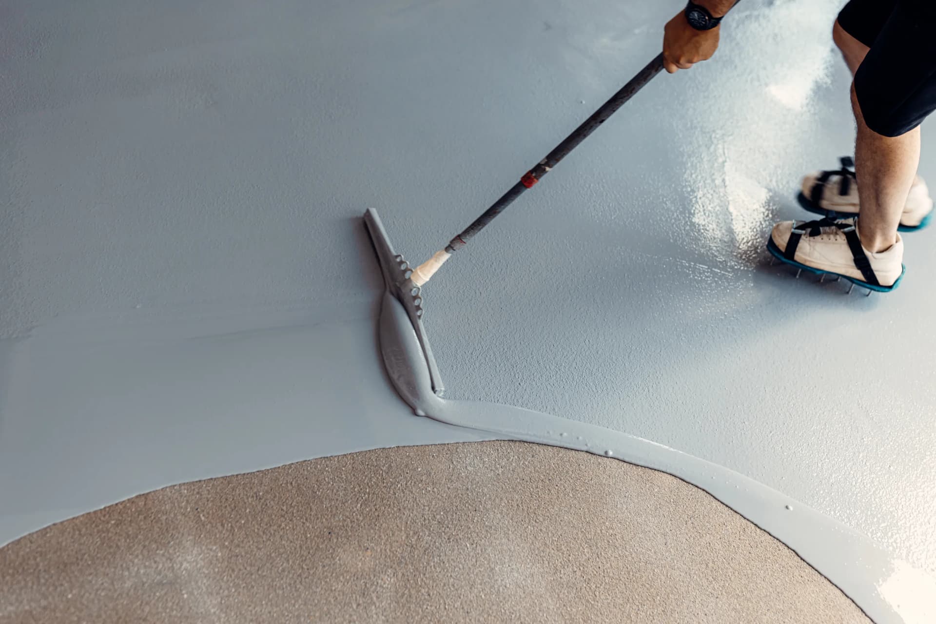 Concrete Court Resurfacing